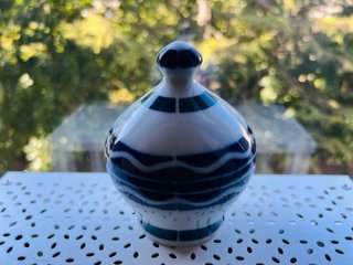 Hucha Sargadelos Cerámica Azul y Blanca