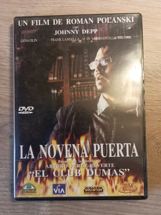 La Novena Puerta DVD Roman Polanski Johnny Depp
