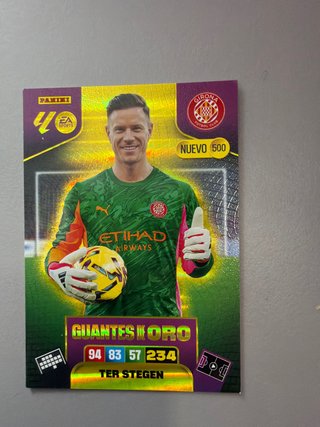 Panini Adrenalyn XL 500 Guantes de Oro Ter Stegen