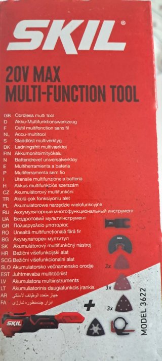 SKIL Multifunzione a Batteria levigatrice  sega