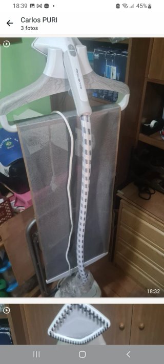 Plancha de Vapor Vertical