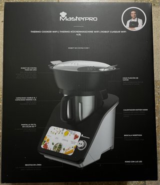 Robot Cocina Masterpro WiFi 4.5L