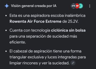 Aspiradora Rowenta Air Force Extreme