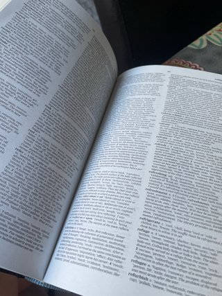 Oxford Thesaurus Inside perfect, outside torn