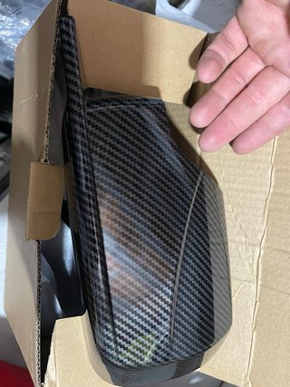 Carcasa Espejo BMW E46 Carbono