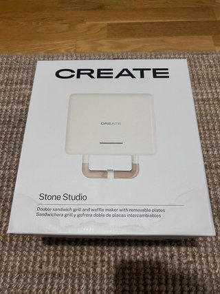 CREATE Stone Studio Sandwichera Grill Gofrera