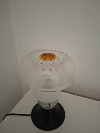 Lampada vintage vetro e metallo