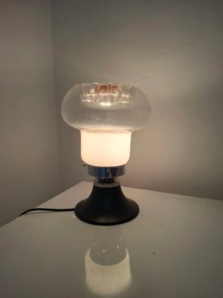 Lampada vintage vetro e metallo