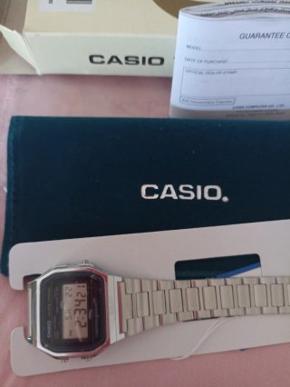 Orologio Casio unisex vintage acciaio
