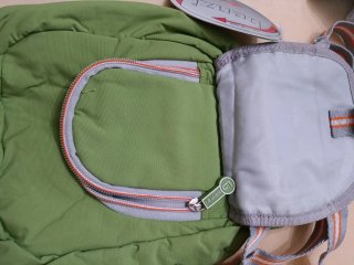 Bolso bandolera Benzi verde. Nuevo con etiqueta