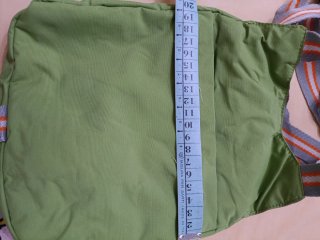 Bolso bandolera Benzi verde. Nuevo con etiqueta