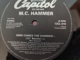 MC Hammer Here Comes The Hammer Vinilo