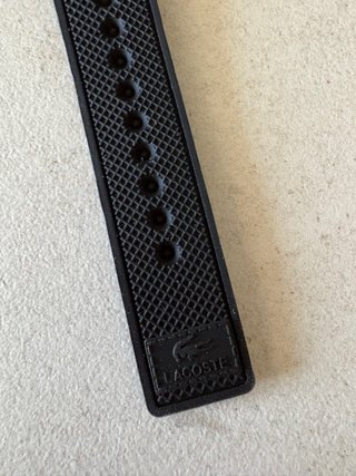 Reloj Lacoste Negro con Detalle Verde