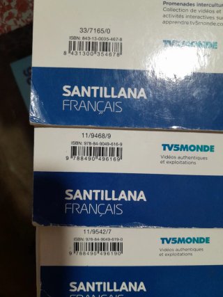 Libros de Francés 1° ESO PARCOURS pour le collège