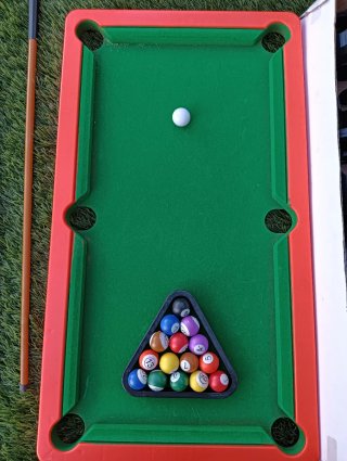 Juego de billar infantil