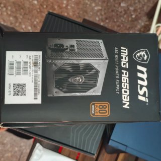 Scatola vuota per alimentatore MSI MAG A650BN