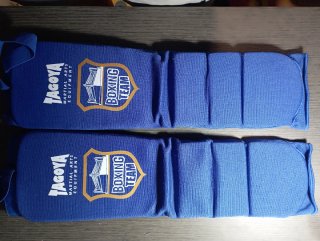 Guantes de boxeo azules 6 oz