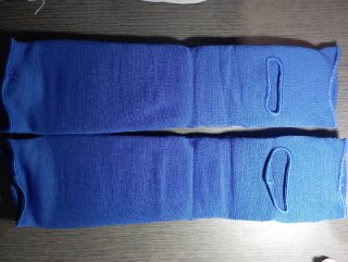 Guantes de boxeo azules 6 oz
