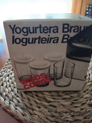 4 Vasos Yogurtera Braun