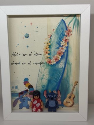 Cuadro decorativo de Stitch