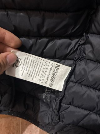 Anorak Norway negra