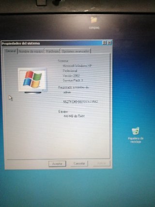 HP Compaq nx9030 Portátil