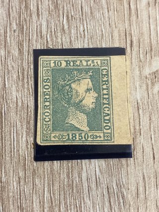 Sello 10 Reales 1850