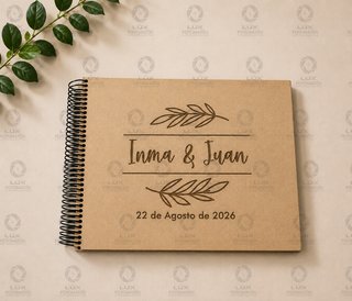 Álbum Personalizado Láser Manuel & Pilar