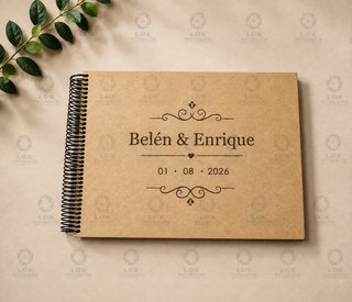 Álbum Personalizado Láser Manuel & Pilar