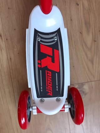 Patinete 3 ruedas Rojo y Blanco