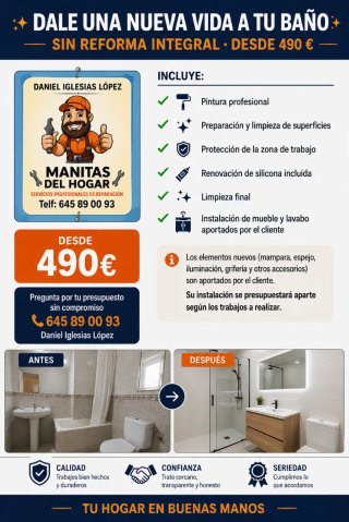 Renueva tu baño sin hacer obra