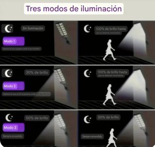 FAROLA SOLAR 504 LEDS CON MANDO