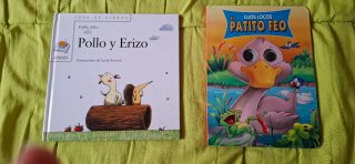 Lote 2 libros infantiles