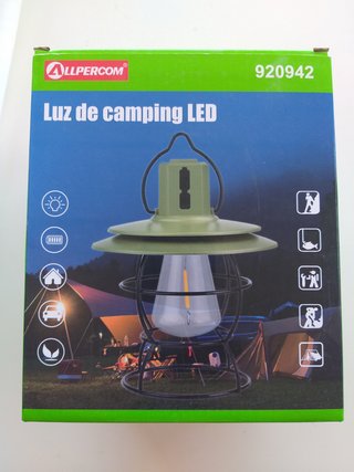 #Lámpara #LED Camping USB-C #Recargable