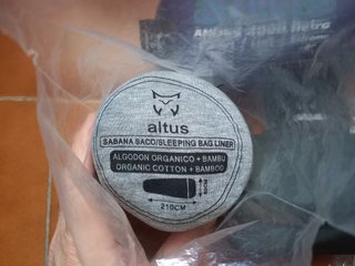 Conjunto Altus saco dormir sábana saco funda vivac