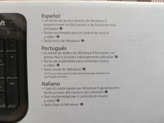 Teclado Microsoft Wired 600 Resistente a Líquidos
