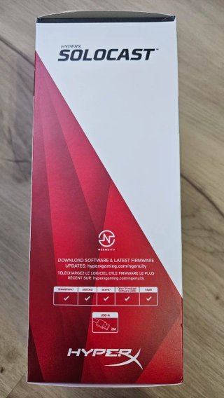 Micrófono HyperX SoloCast Negro