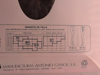 Pantys Glory Nude Seda 20 Den Talla Única