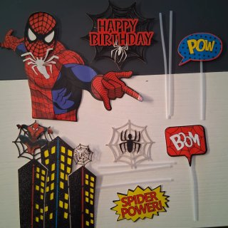 Set Cumpleaños Spiderman