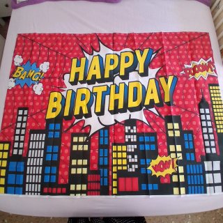 Set Cumpleaños Spiderman