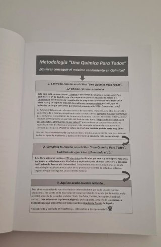 Academia OSORIO. Una Química Para Todos 2026