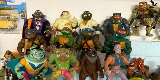 Lote Figuras Tortugas Ninja y Más