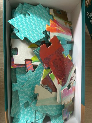 Puzzle Gigante de León el Dragón 58 piezas