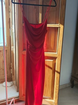 Vestido rojo elegante