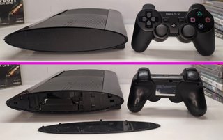 Sony PS3 Super Slim 240 GB SSD 4.93 + Giochi LEED