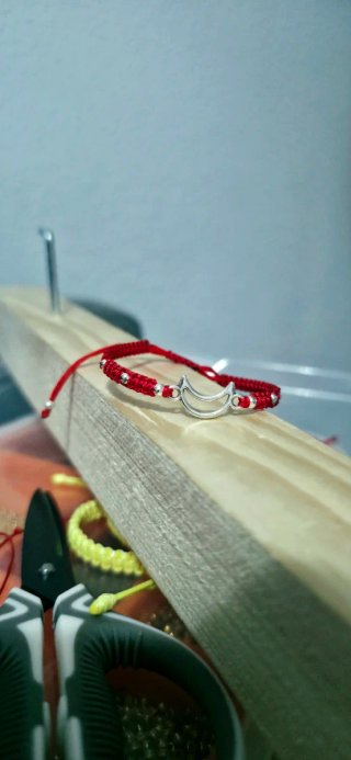 Pulseras Corazón Rojas