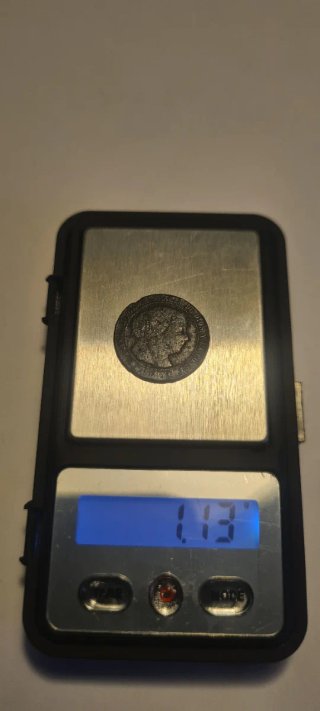 Lote 2 Monedas Isabel II 1868