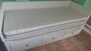 Cama Diván  Ikea con Cajones, regalo colchones