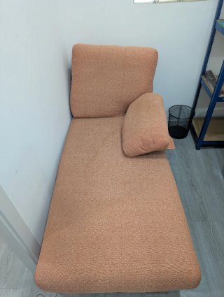 Sofá Chaise Longue Salmón 217cm