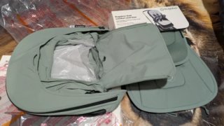 capota y colchoneta ventilada bugaboo verde